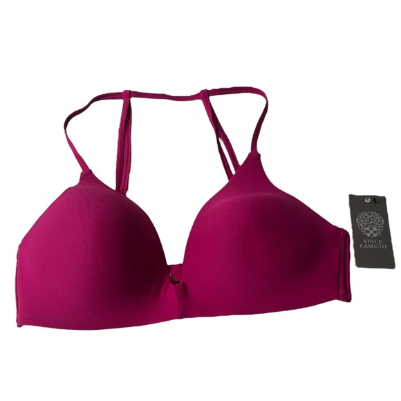 vince camuto molded bikini top